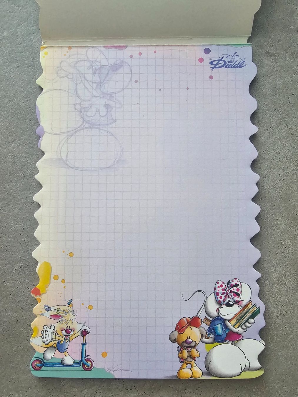 Blocchi: Diddl A5 Blockblatt Nr. 294 Schülerquartett – Nuovo (secondo la descrizione) da Nottwil venduto da bubbletee 1