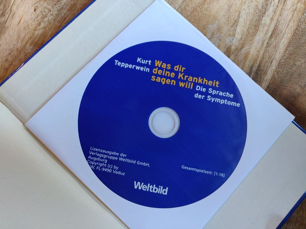 Kurt Tepperwein Was Dir Deine Krankheit sagen will mit CD !! Kaufen auf Ricardo