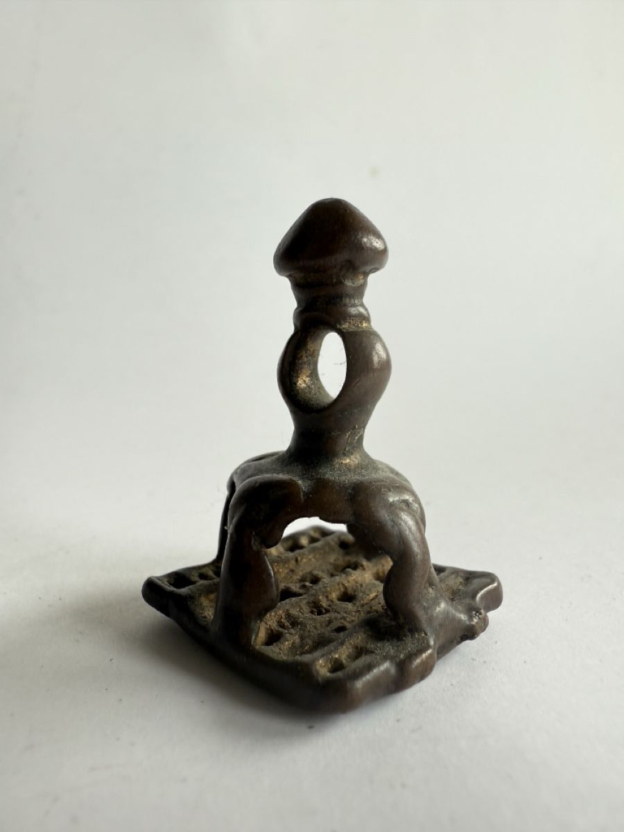 Timbri: Antiker Tilak Stempel aus Bronze – Usato da Zürich venduto da Geniuss