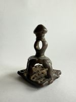 Antiker Tilak Stempel aus Bronze