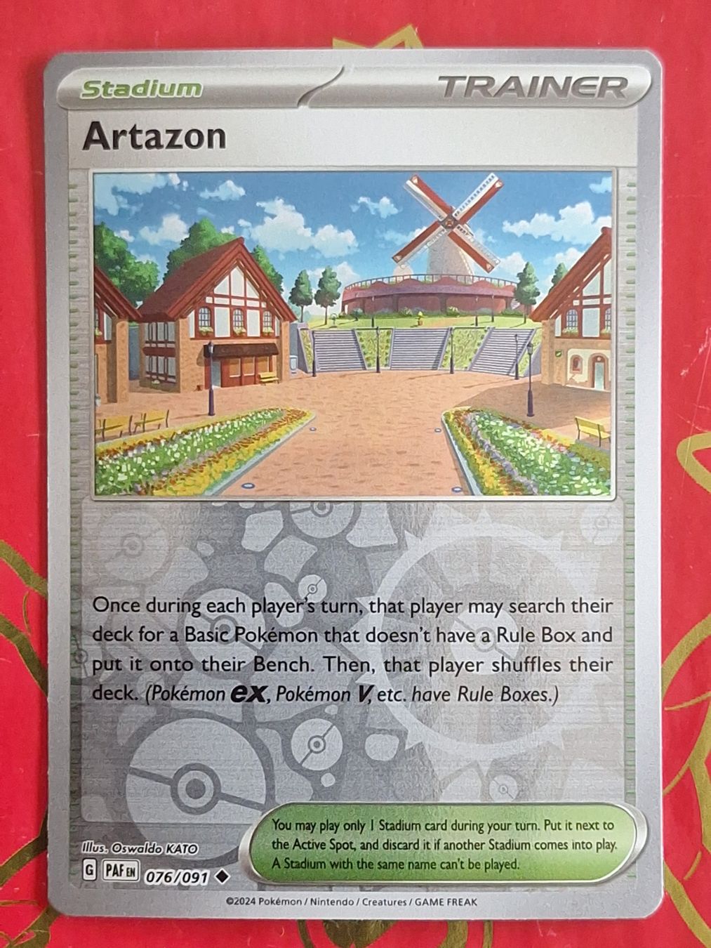 Pokémon Carte collezionabili: Artazon - Pokemon Reverse Holo Paldean Fates – Usato da Altstätten SG venduto da GGsGameshop