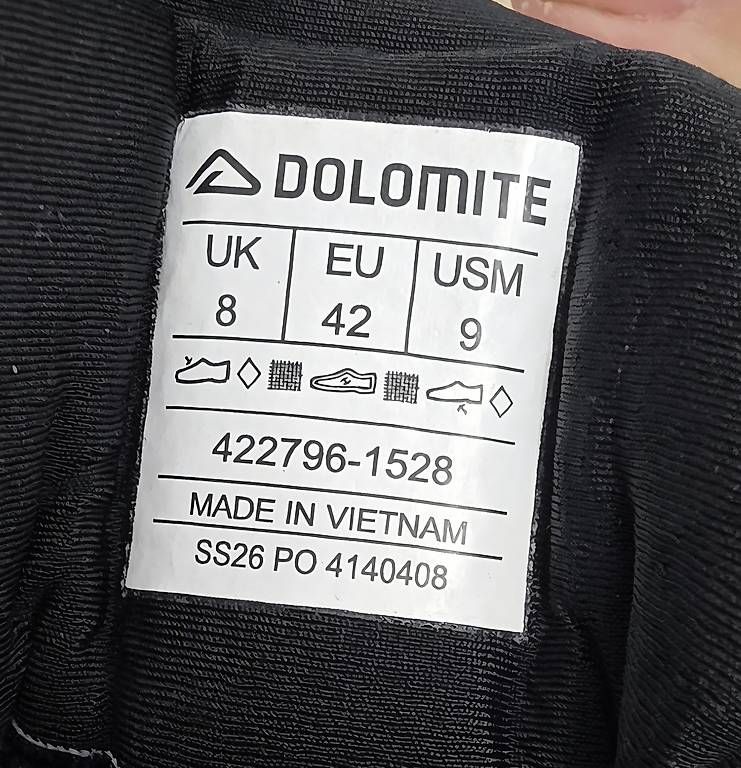 Dolomite Herrenschuhe: Chaussures Dolomite NEUVES, taille 42 – Gebraucht aus Sugiez von factorysportoutlet 1