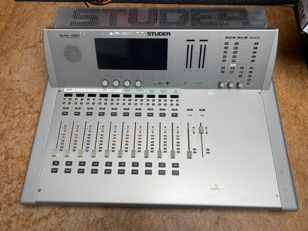 STUDER OnAir 1000 DIGITAL MIXER | Acheter sur Ricardo 