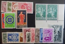 Belgien Lot mit alten Werten IX
