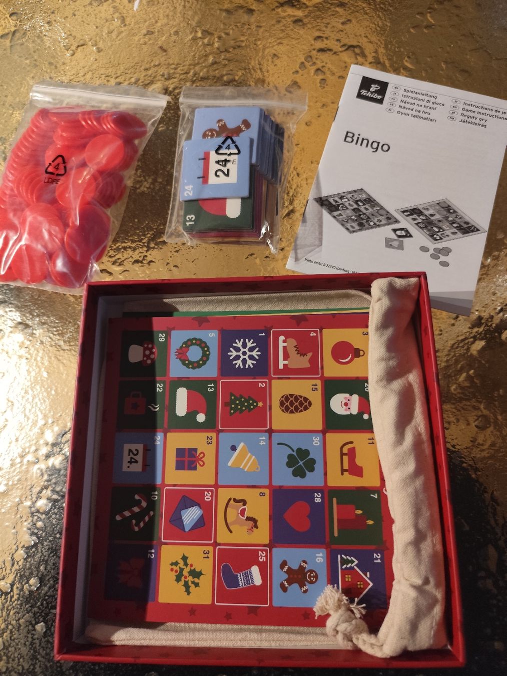 Giochi: Merry Christmas Bingo von Tchibo – Nuovo e nell'imballaggio originale da Einsiedeln venduto da lan_2vrp 1