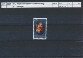 2008 FL, "Frauenkloster Schellenberg", ET - Stempel