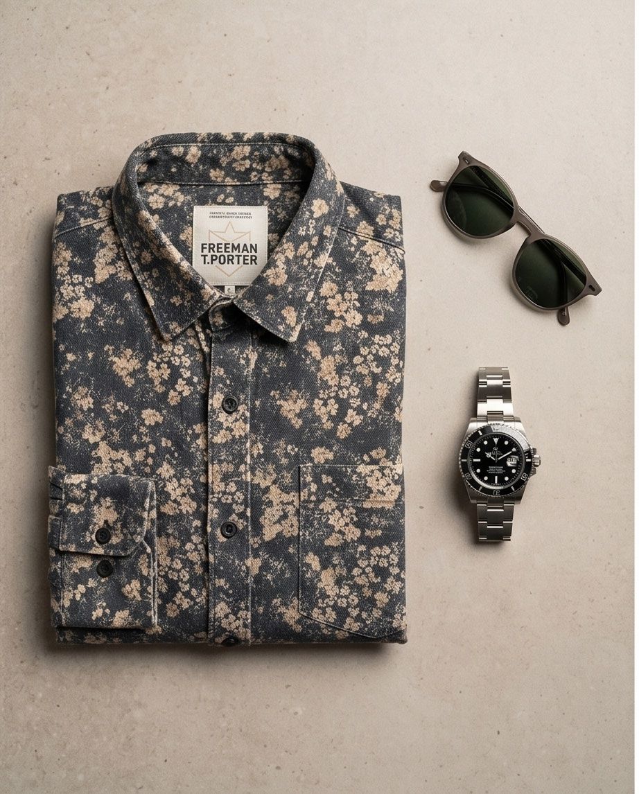 Camicie: Chemise Freeman T. Porter - neuve - M – Nuovo e nell'imballaggio originale da Vuisternens-Romont venduto da gol_xp6p