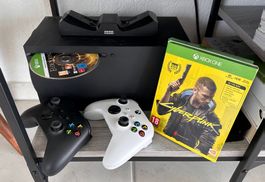 Xbox Series X + 2 Controller + Elden Ring & Cyberpunk