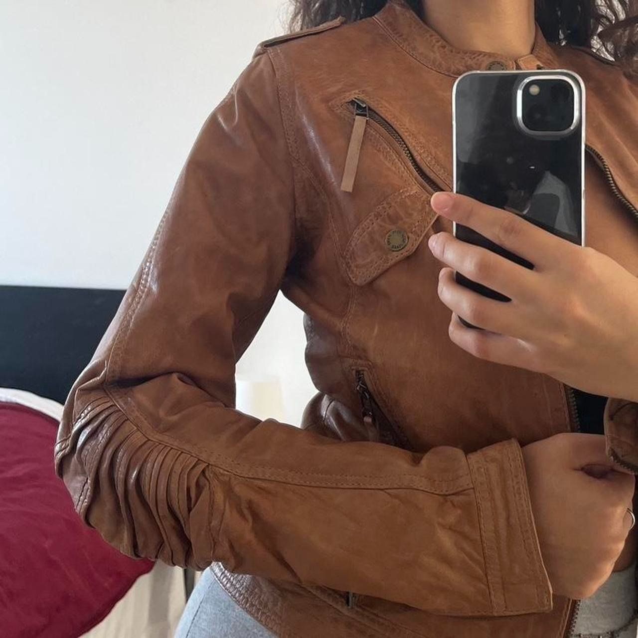 Pepe Jeans Giacche: Echt Lederjacke, Braun, Top Zustand, Grösse S – Usato da Richterswil venduto da sop_zwd9 3