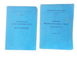 Lehrbuch Sanitätsdienst Schweiz 1956 - 2Bd.