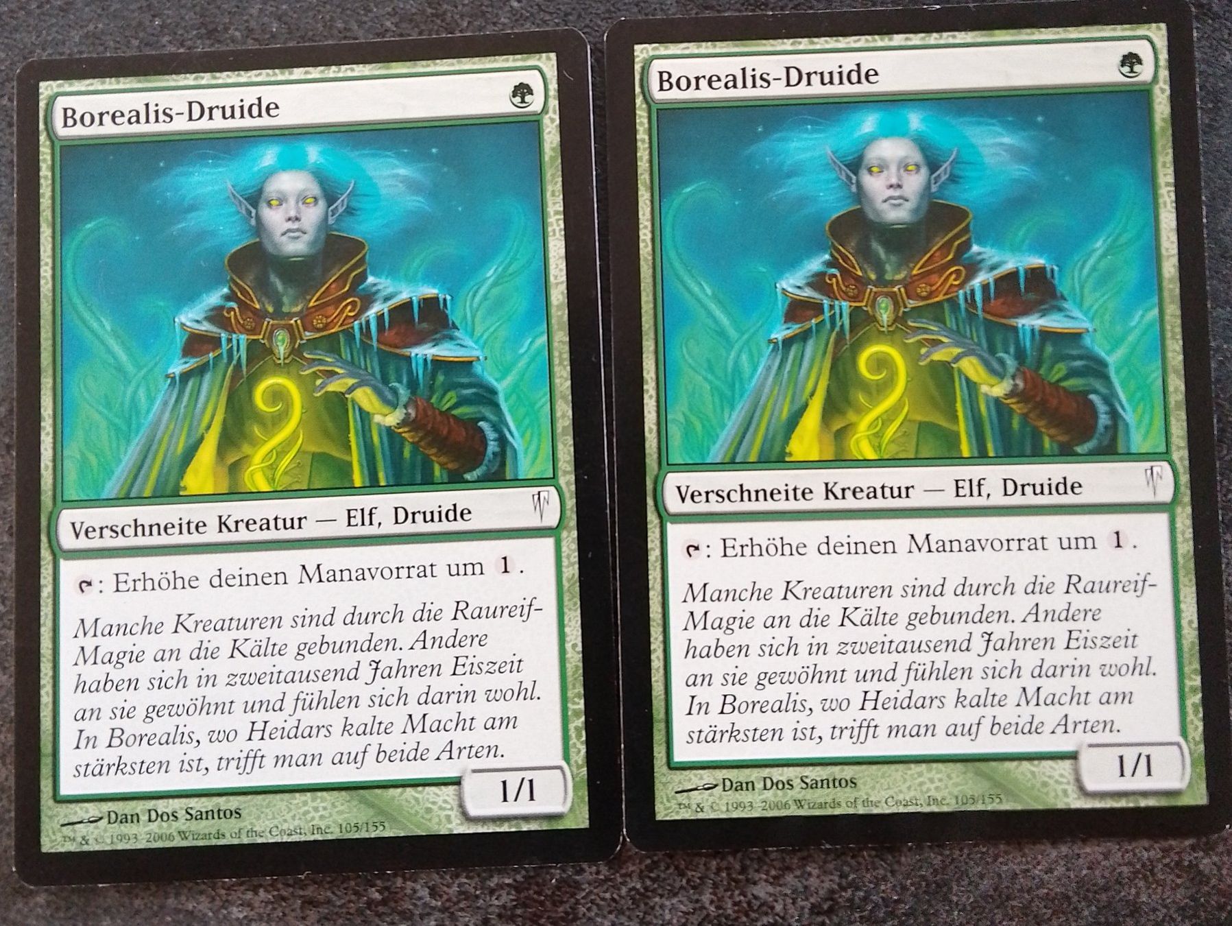 Magic The Gathering Cartes à collectionner: Magic the Gathering Karten 2 x Borealis Druide – D'occasion à Wohlen AG par salamanderspielwaren