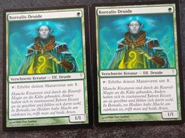Magic the Gathering Karten 2 x Borealis Druide