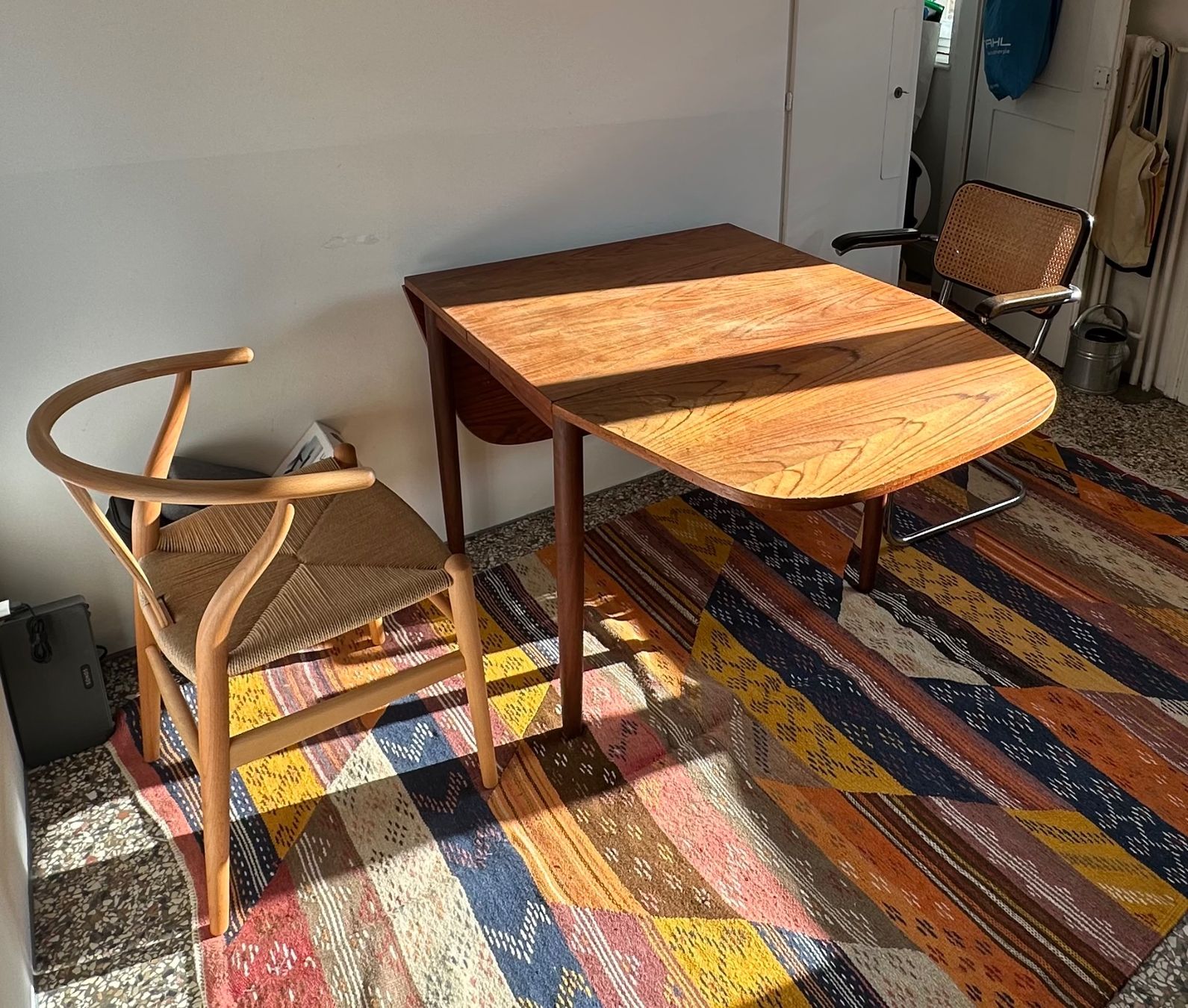 Tavoli: Aufklappbarer, dänischer Esstisch Teak – Usato da Zürich venduto da Michael_CK