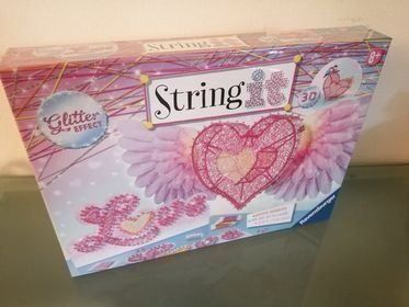 Spielzeuge: Bastelset String it Maxi: 3D-Heart – Neu und originalverpackt aus Bäch SZ von Swissy46 1