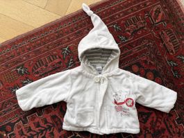 Disney Winnie the Pooh Babyjacke mit Zipfelkapuze Gr. 56