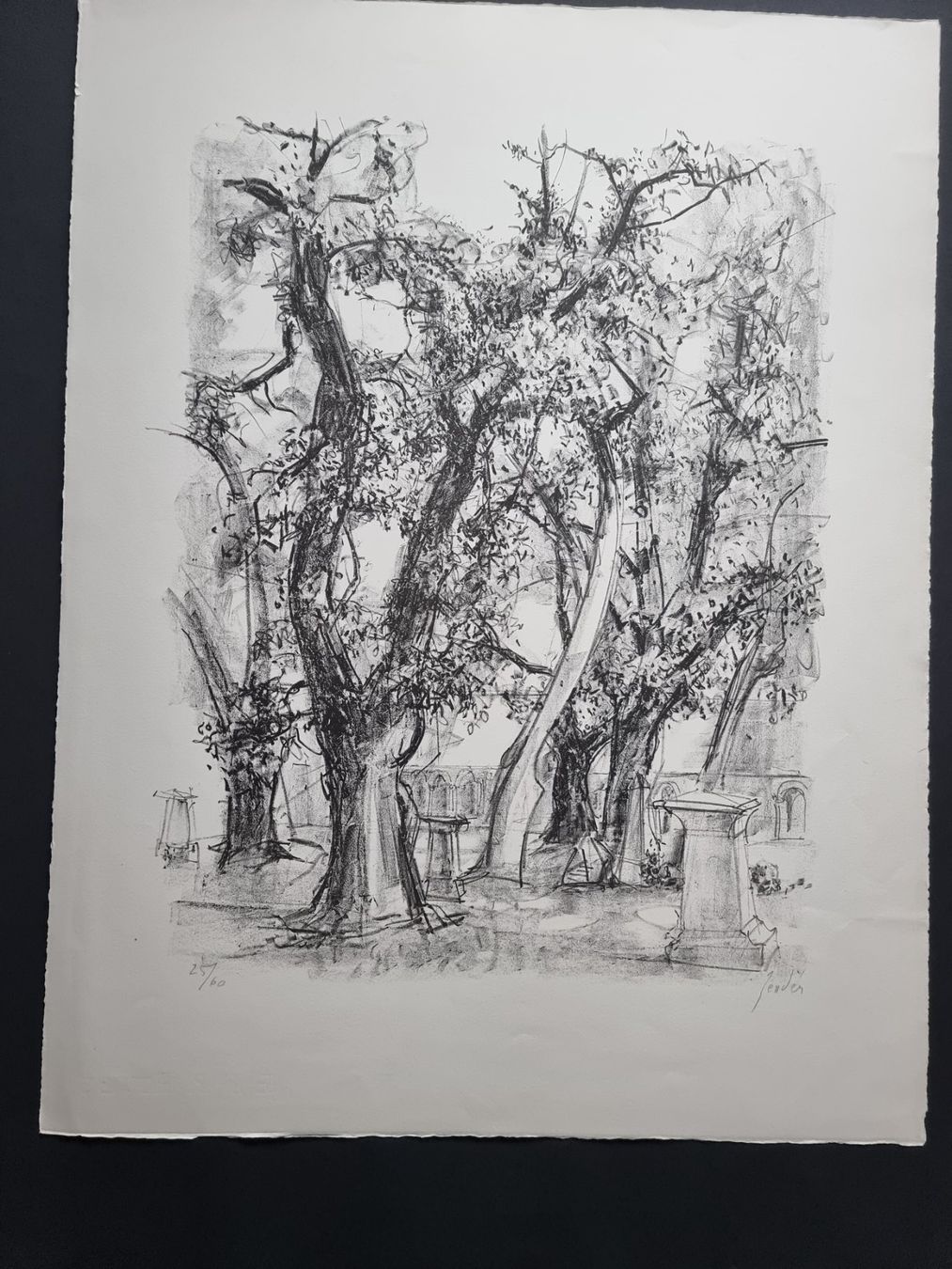 Grafica & Litografie: ZENDER RUDOLF LITHOGRAPHIE SIGNIERT NUMMERIERT – Usato da Gersau venduto da kunst-online 1