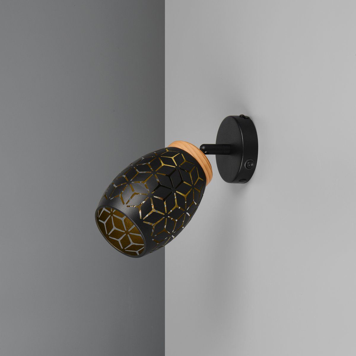Lampen: Strahler, Schwarz, Gold, 27 cm Höhe – Neu (gemäss Beschreibung) aus Kreuzlingen von Smart-Light 5