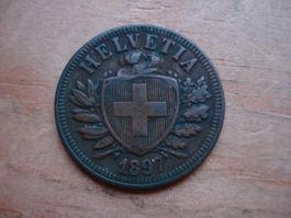 (W5) 2 Rappen 1897