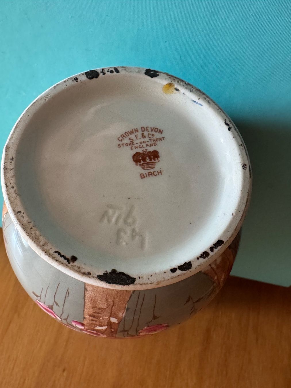 Vasi & Recipienti: Crown Devon Vase Porzellan 1880-1900 – Usato da Grabs venduto da Dekostuebli 5