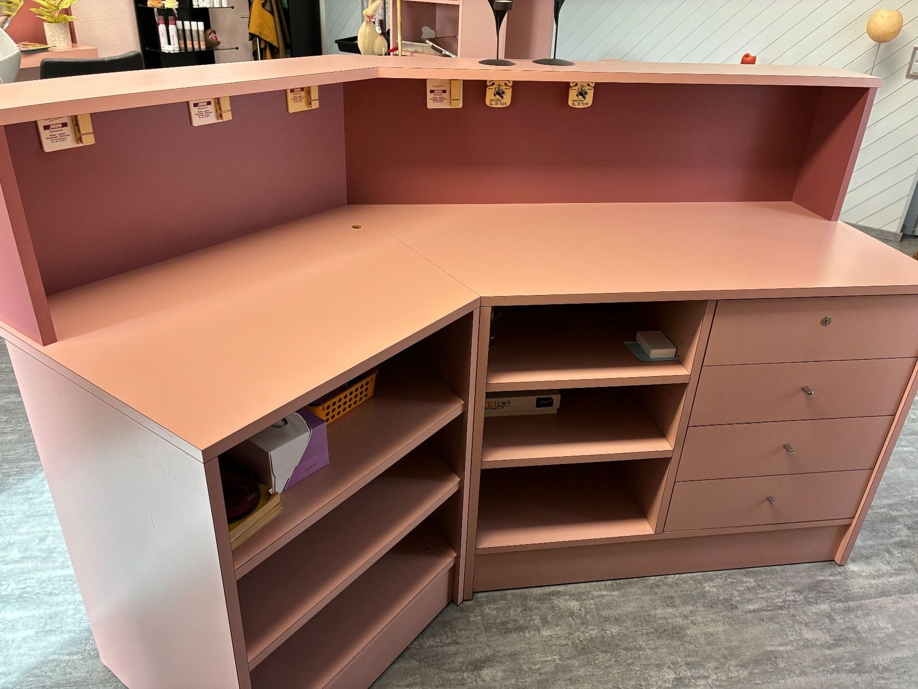 Allestimento di negozi e stand fieristici: Coiffeur- Korpus- Ladentheke – Usato da Frick venduto da sandra037 6