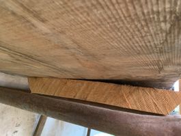 Weisstannenbrett 1.5m lang,60/70cm breit, 8cm dick