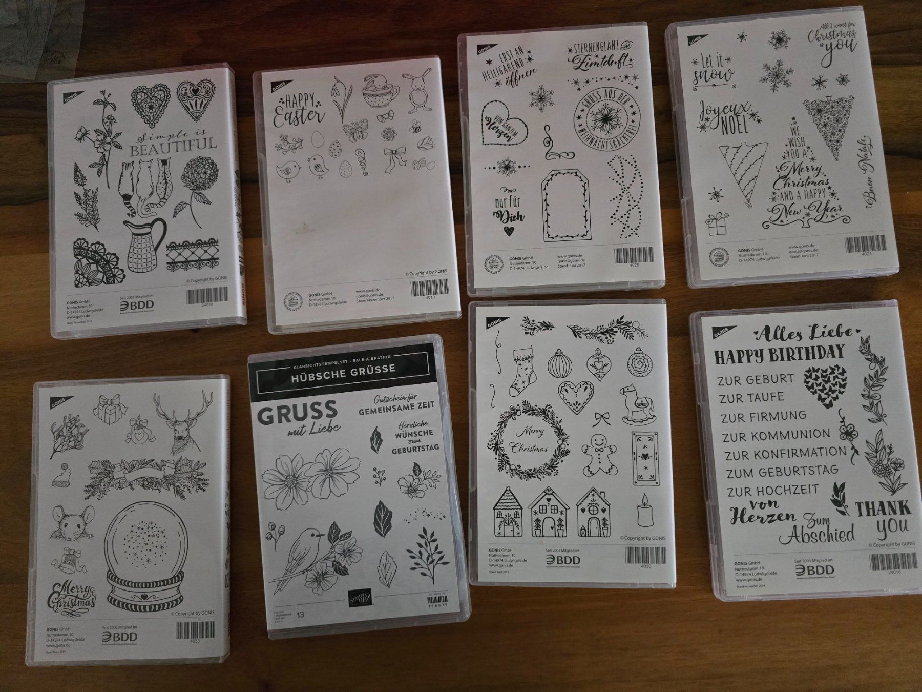 Gonis Tampons: Gonis Stempelset – D'occasion à Merenschwand par Juditha786