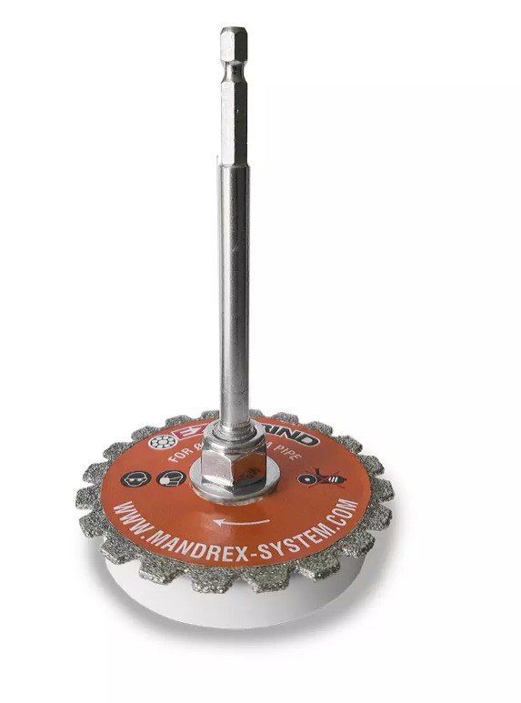 Seghe: MANDREX Diamant Rohrschneider EzyGrind 90-150 mm – Nuovo e nell'imballaggio originale da Koppigen venduto da Bracher_Mail-House 2