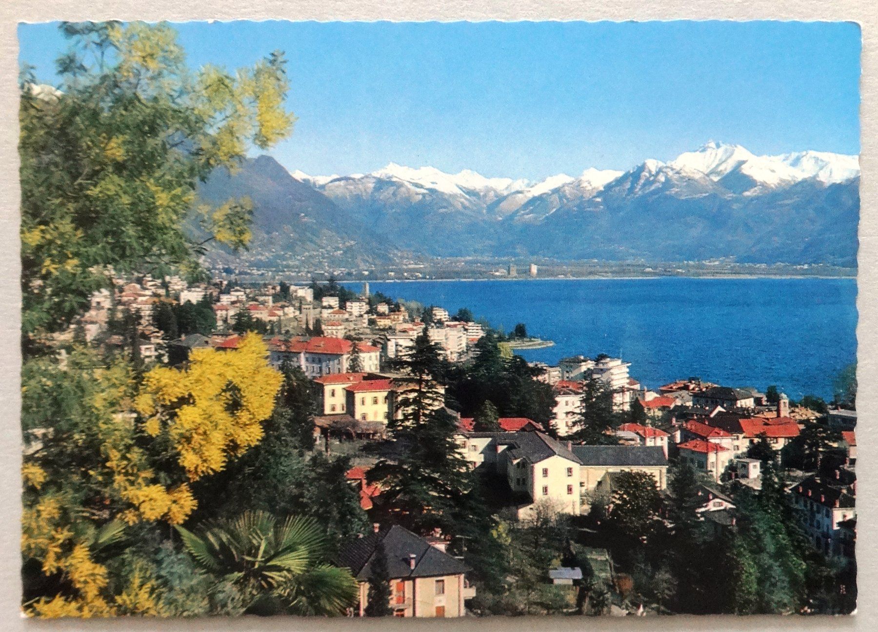 Ansichtskarten: Locarno - Lago Maggiore – Gebraucht aus Fétigny von Billy2miny