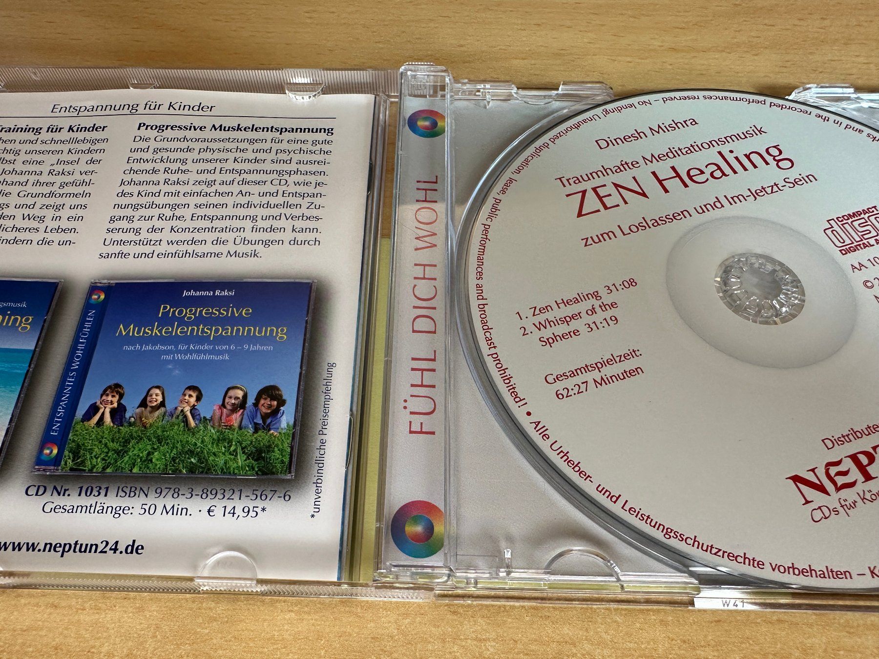 CDs: E5 De Dinesh Mishra - Zen Healing – Gebraucht aus Rikon im Tösstal von Alpenmutz 2