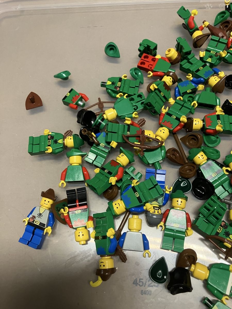 Lego Kit di costruzioni: Lego Forestmen Figuren – Usato da Luzern venduto da windundsichtschutz 1