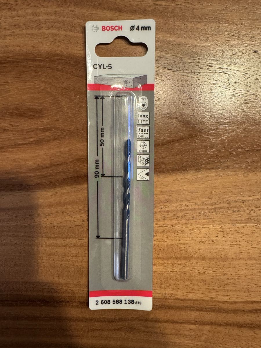 Bosch Tutti gli attrezzi: Bosch CYL-5 Bohrer 4 mm – Nuovo e nell'imballaggio originale da Affoltern am Albis venduto da frandr395