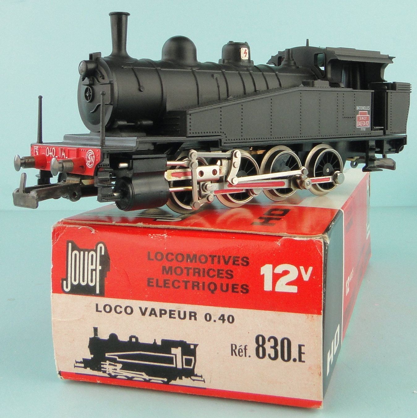 Jouef Modellini di ferrovie: Jouef 830 Loco Vapeur 0.40 – Difettoso da Bülach venduto da cann11 1