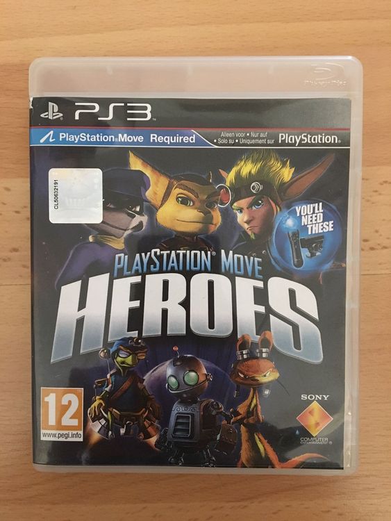 Playstation Move Heroes PS3 (Gebraucht) in St.gallen für CHF 5 mit