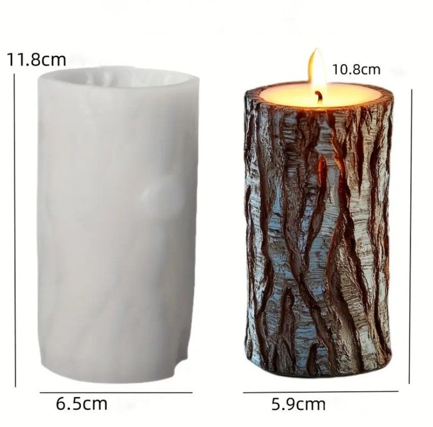 Teglie da forno: Giessform Silikonform Kerzenform Zylinder Rinde – Nuovo e nell'imballaggio originale da Kaltbrunn venduto da schere-stein-papier