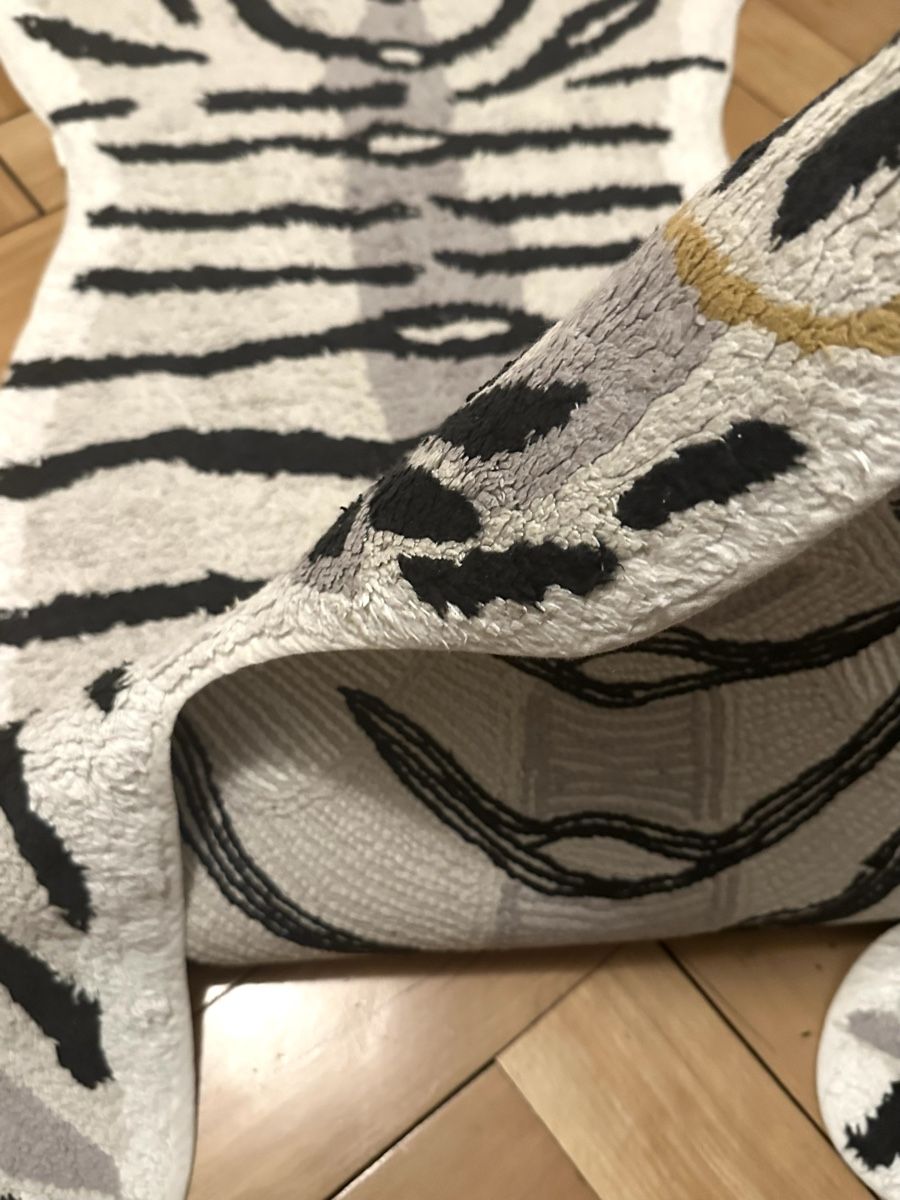 Tappeti: Weicher Tiger-Teppich Baumwolle (90x150) – Usato da Altdorf UR venduto da StayClassy 3