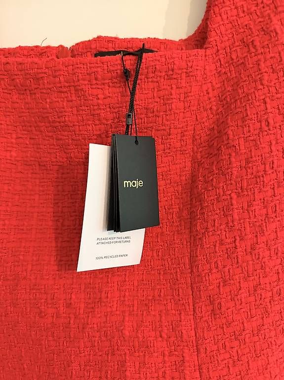 Kleider: Maje Kleid rot – Gebraucht aus Adligenswil von TST04 3