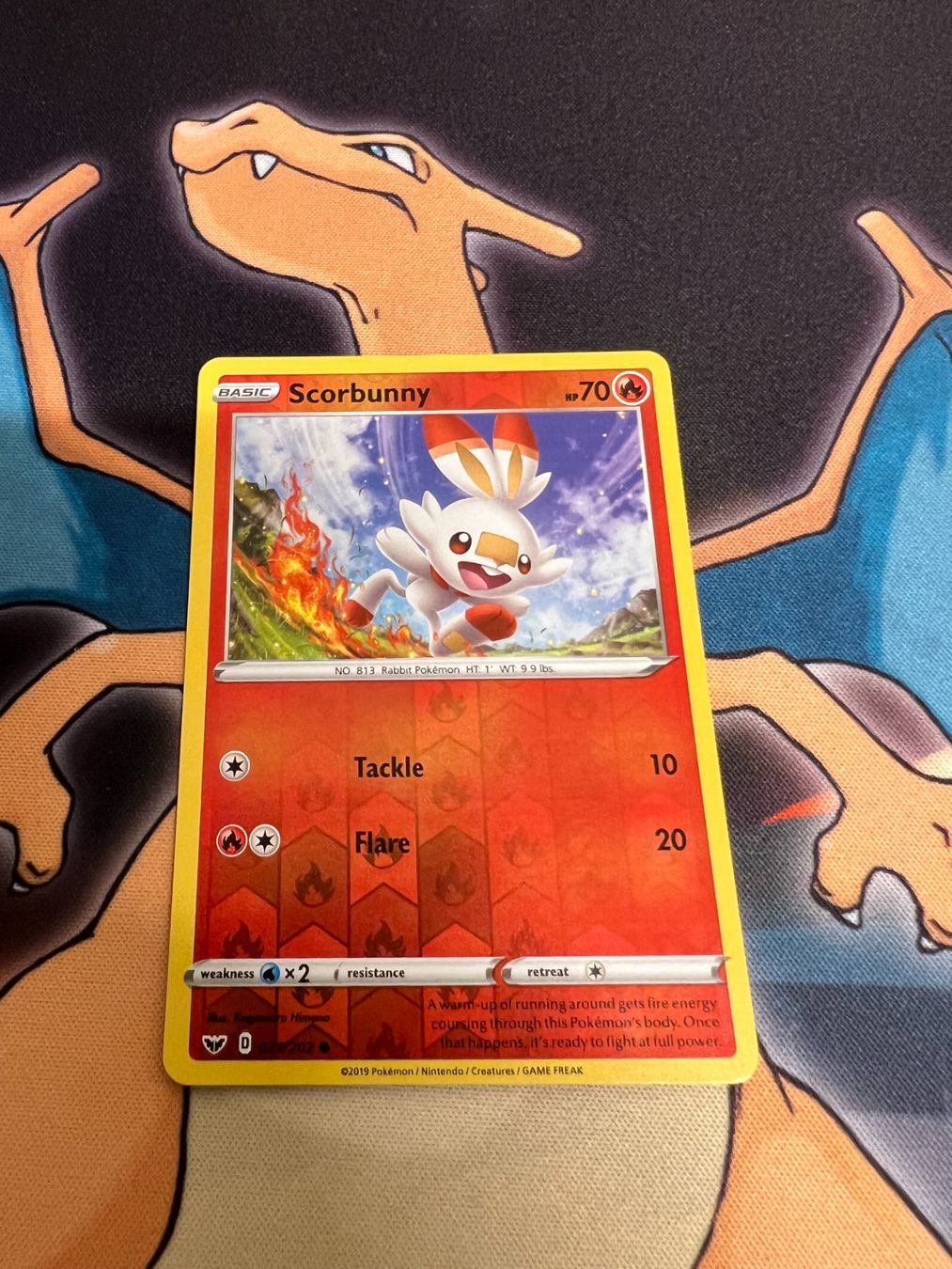 Pokémon Sammelbilder & Trading cards: Scorbunny (SSH 31) - Reverse Holo - Sword & Shield – Neu (gemäss Beschreibung) aus Bülach von Pfrenzel
