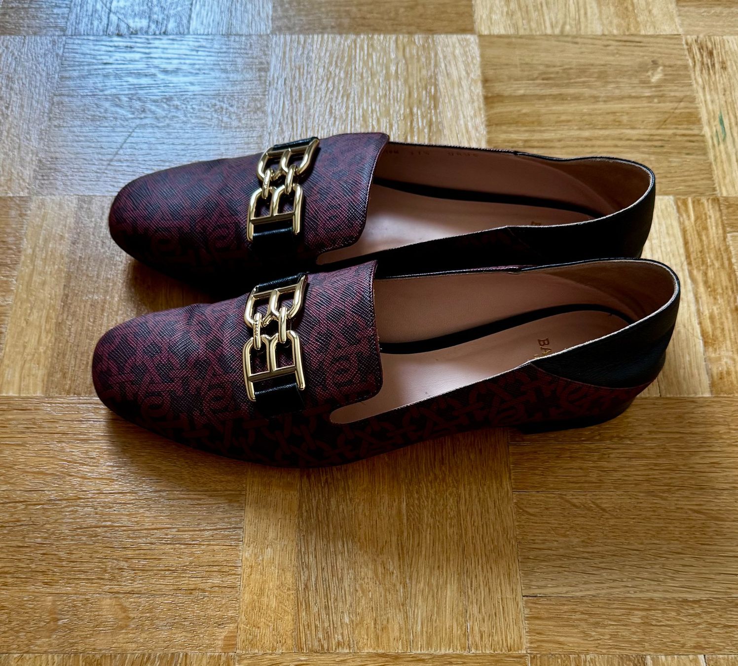 Bally Scarpe da donna: Bally Mocassin Monogramme Bordeaux – Nuovo (secondo la descrizione) da Sissach venduto da eva_9529 2