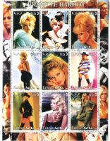 Block "Brigitte Bardot". Eritrea.
