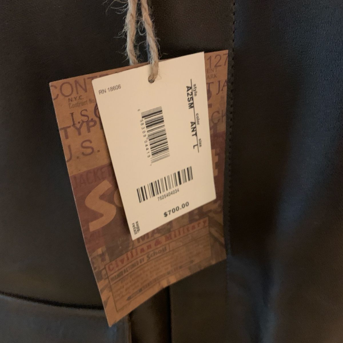 Schott Giacche: Schott NYC Leather Jacket A2 (L) – Nuovo e nell'imballaggio originale da Horw venduto da HerrTadellos 3