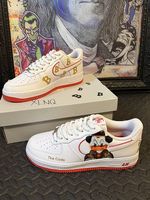 Bitcoin Nike Air Force One / limited / Gr.: 42,5 / neu