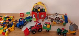 Tolles Lego Duplo Bauernhof Set mit Traktoren, Tieren etc.