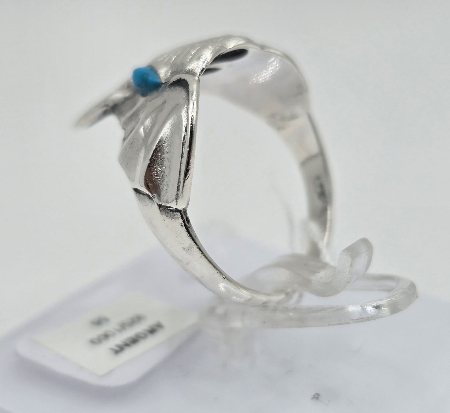 Anelli: Vintage Ring "Türkis-Elefant" Silber 925 – Usato da Basel venduto da ALEXANDER4056 5