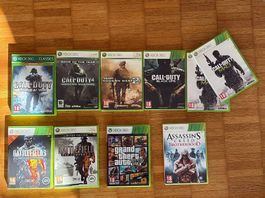 Xbox 360 Spiele Set / Xbox 360 Games Bundle