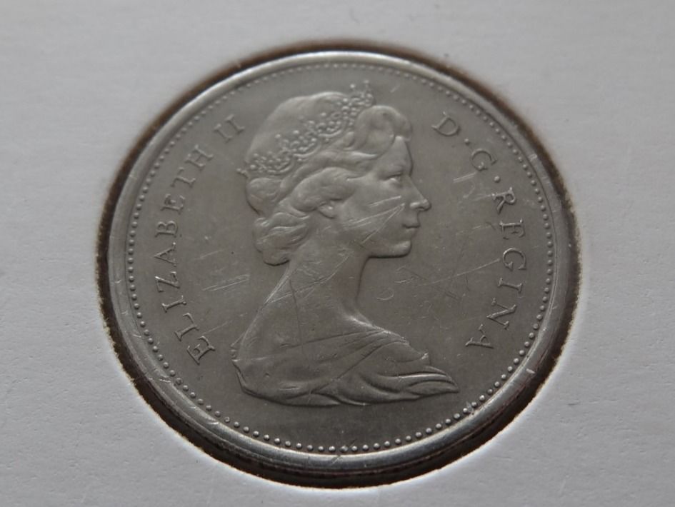 Tutti le monete: CANADA 25 Cents 1974 – Usato da Romanel-sur-Lausanne venduto da Swift13 1