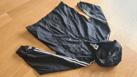 Vintage Adidas Sportjacke Wind-/ Regenjacke 90er Jahre