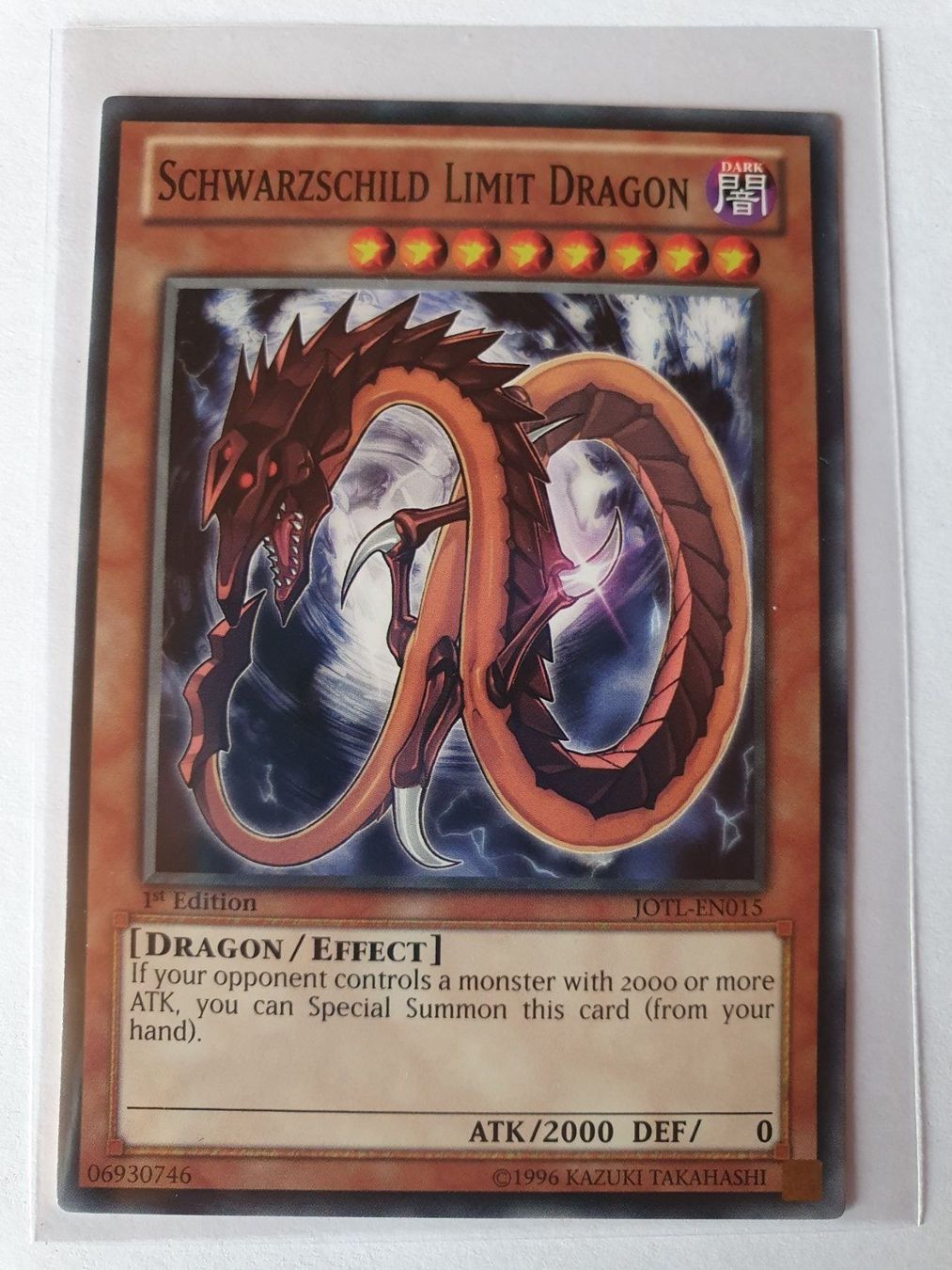 Yugioh Carte collezionabili: Yugioh Schwarzschild Limit Dragon TCG – Usato da Oberdorf BL venduto da BaldenEagle