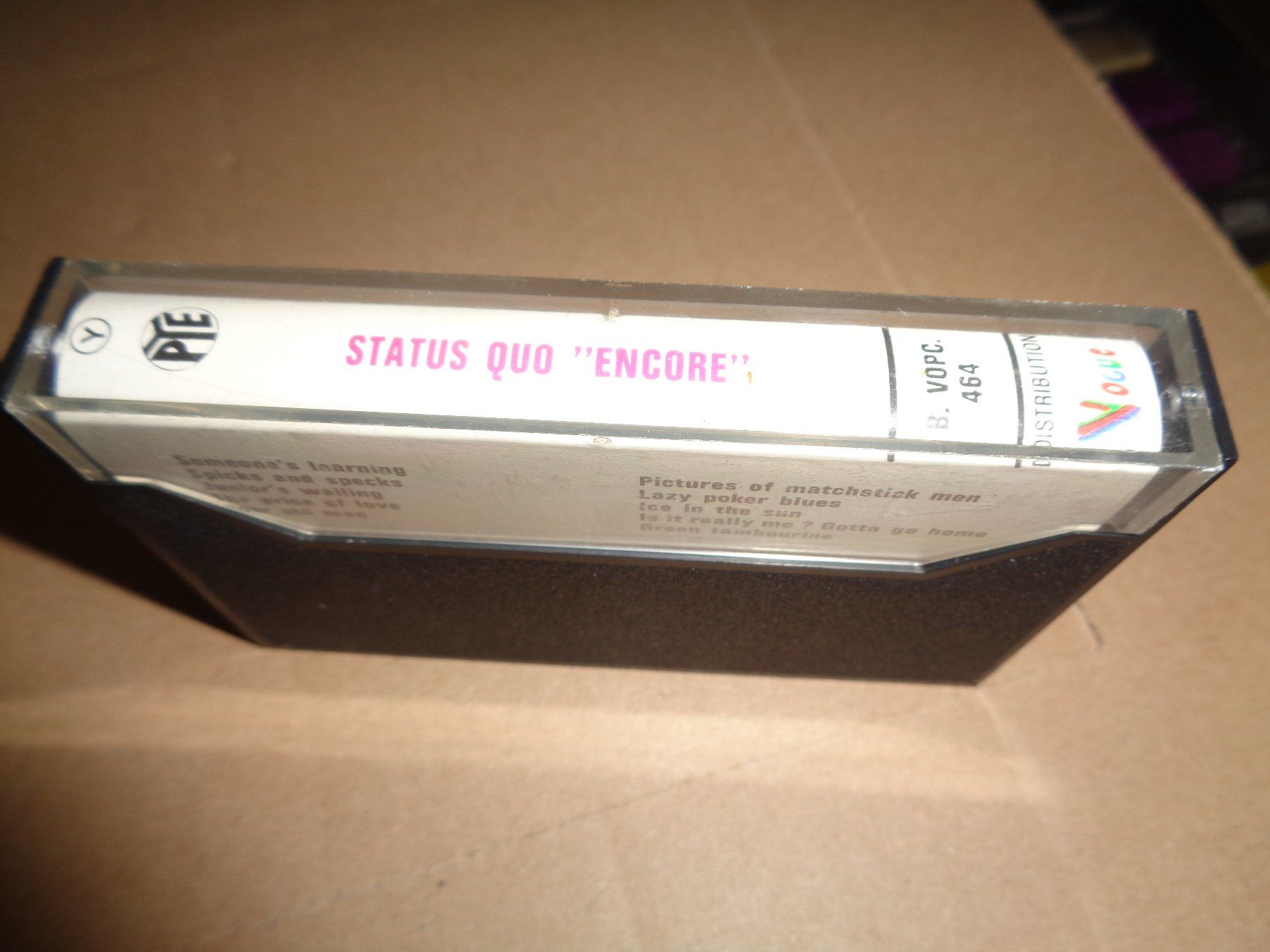 Kompaktkassetten: MC.Status Quo Encore / VPC 464  1974  RAR – Neu (gemäss Beschreibung) aus trimbach von Stonehenge1955 1