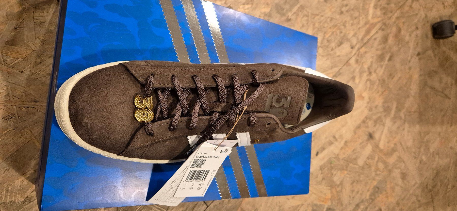 Bape Scarpe da uomo: adidas Campus 80s Bape 30e anniversaire marron – Nuovo e nell'imballaggio originale da Mollens VD venduto da djoul01 2