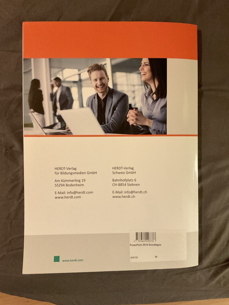 Bücher: Herdt PowerPoint 2019 Grundlagen – Gebraucht aus Eschikofen von anj_98vh 1